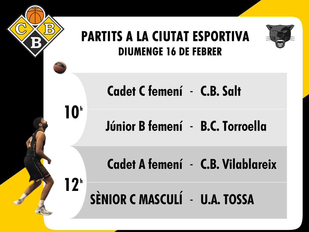 Partits a la Ciutat Esportiva