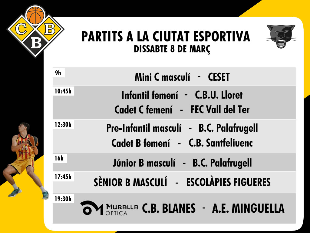 Partits a la Ciutat Esportiva