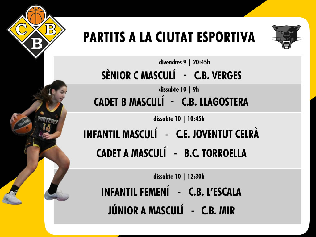 Partits a la Ciutat Esportiva