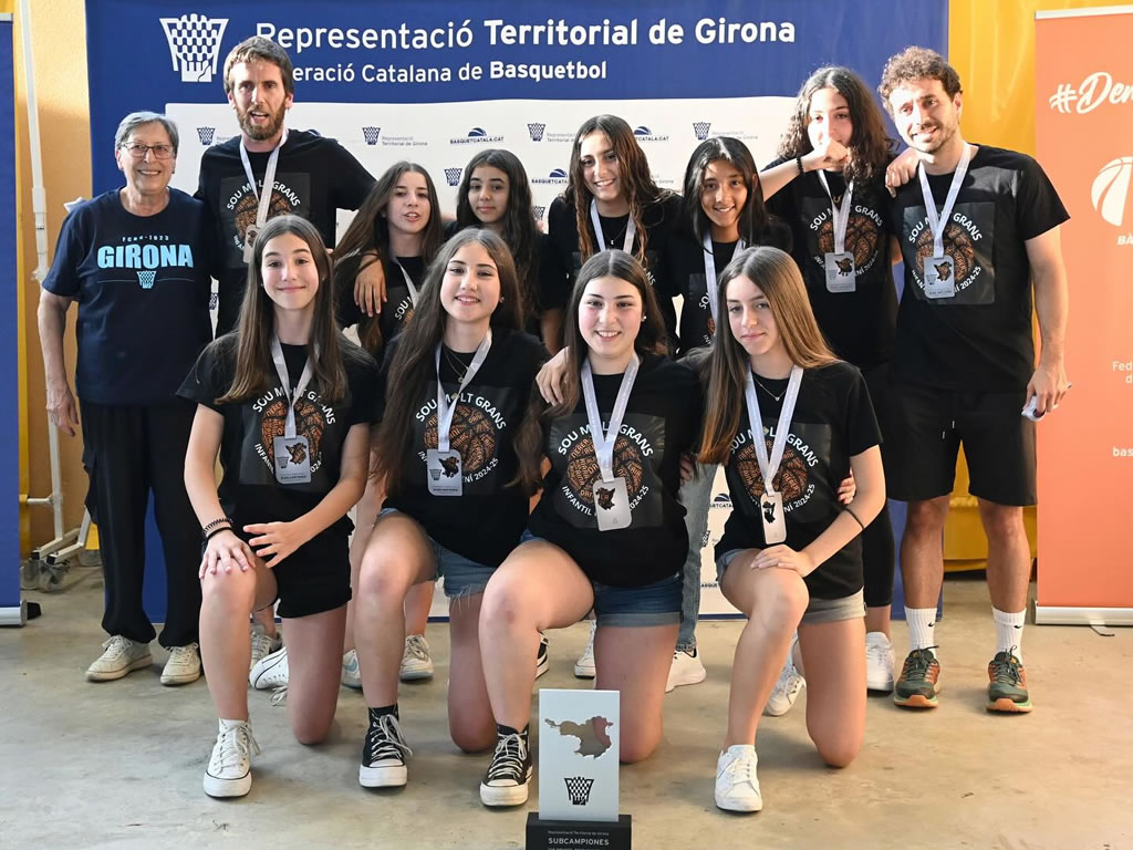 L’infantil femení, sots campió de Lliga