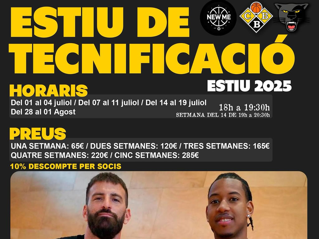 Tecnificacions Estiu 2025