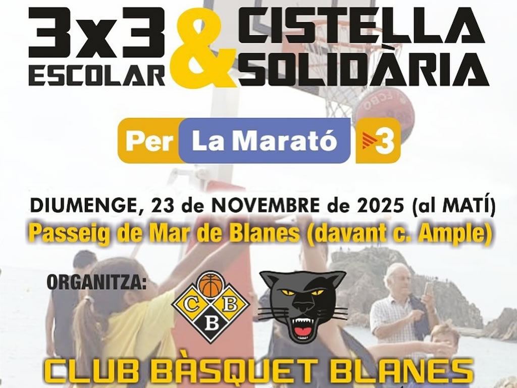 Diumenge 23, 3×3 per la marató