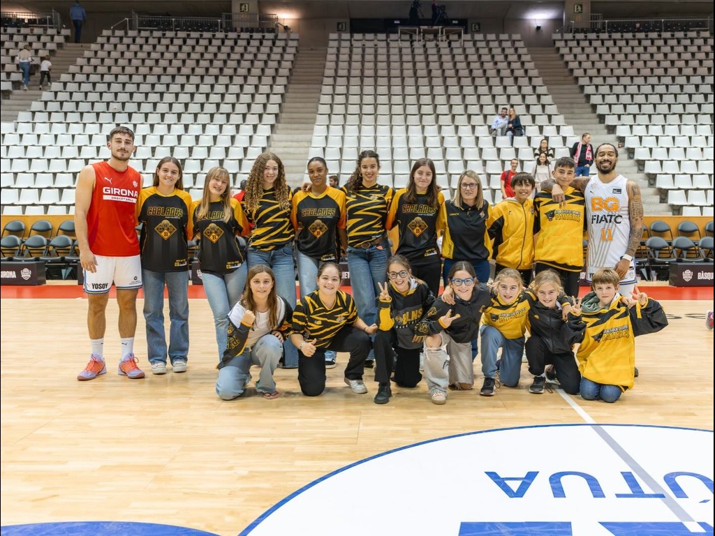 Tarda de bàsquet a Girona