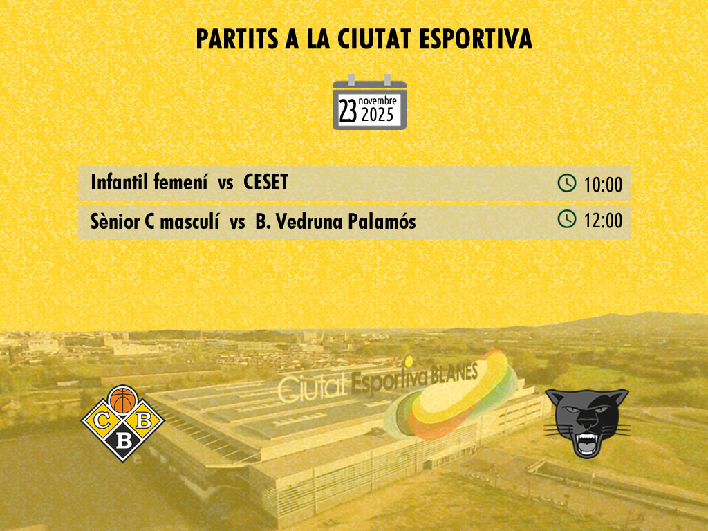 Partits a la Ciutat Esportiva