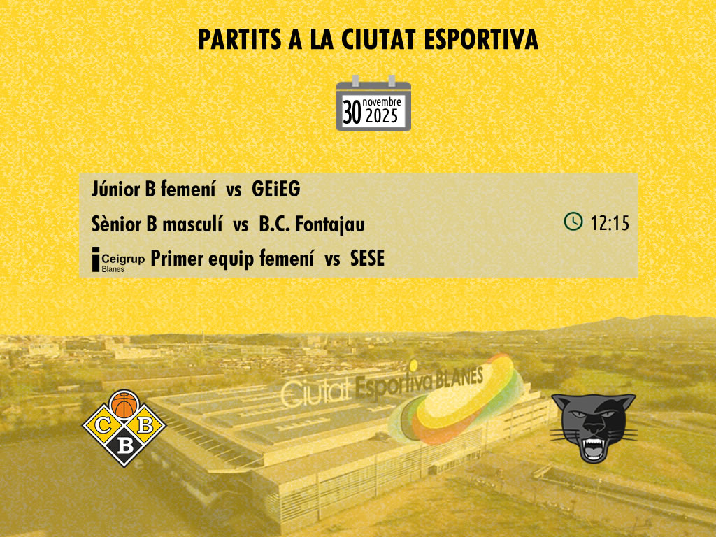 Partits a la Ciutat Esportiva