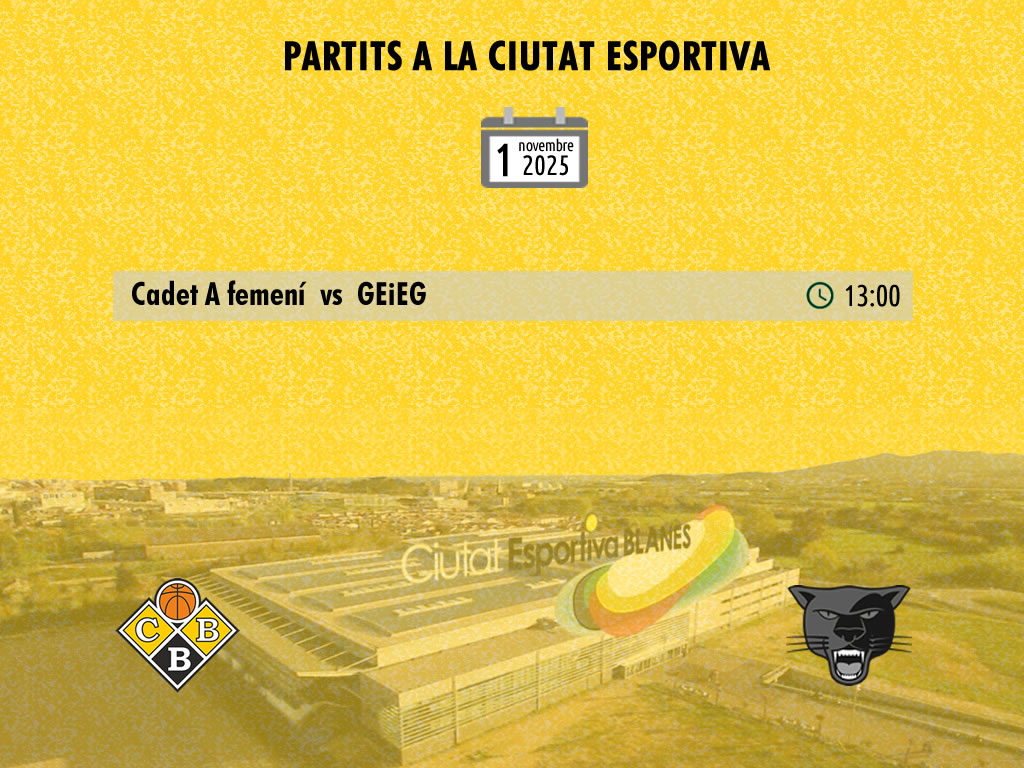 Partits a la Ciutat Esportiva