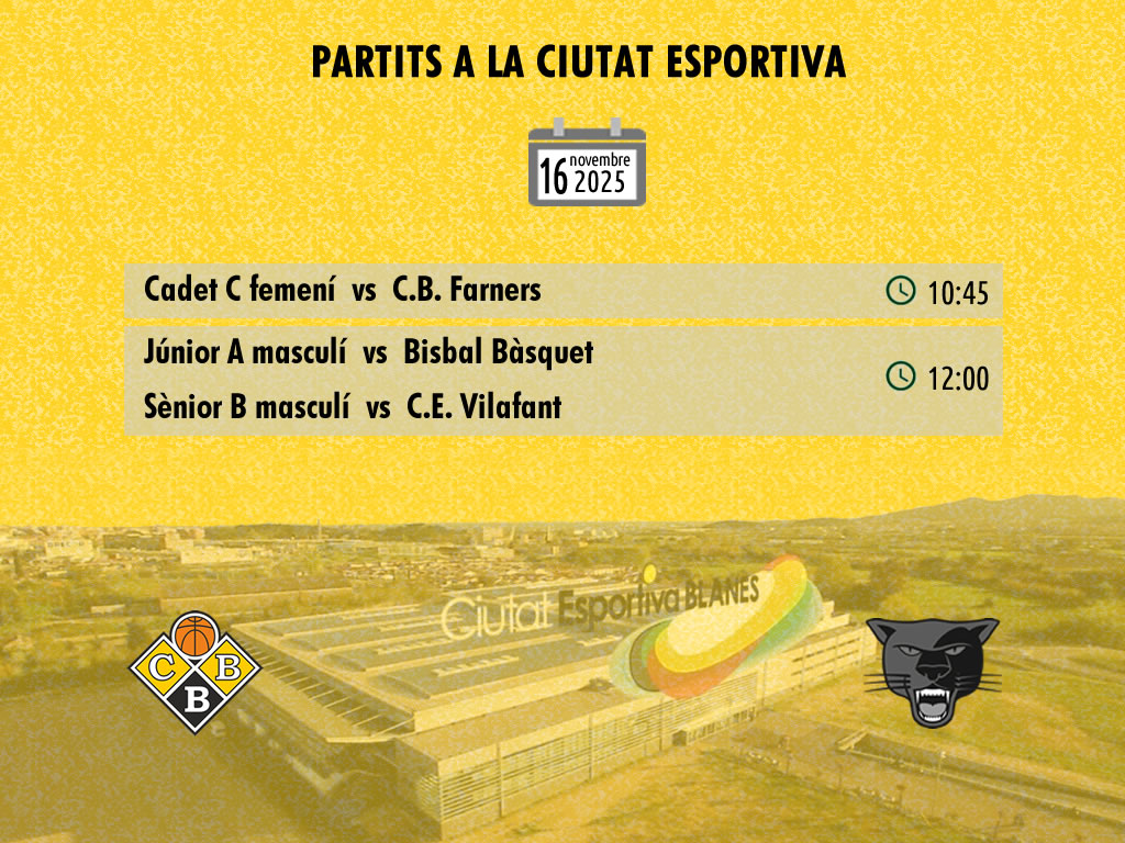 Partits a la Ciutat Esportiva