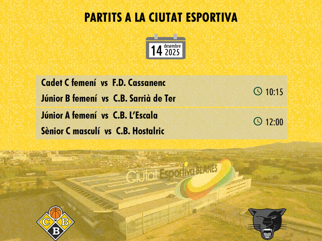 Partits a la Ciutat Esportiva