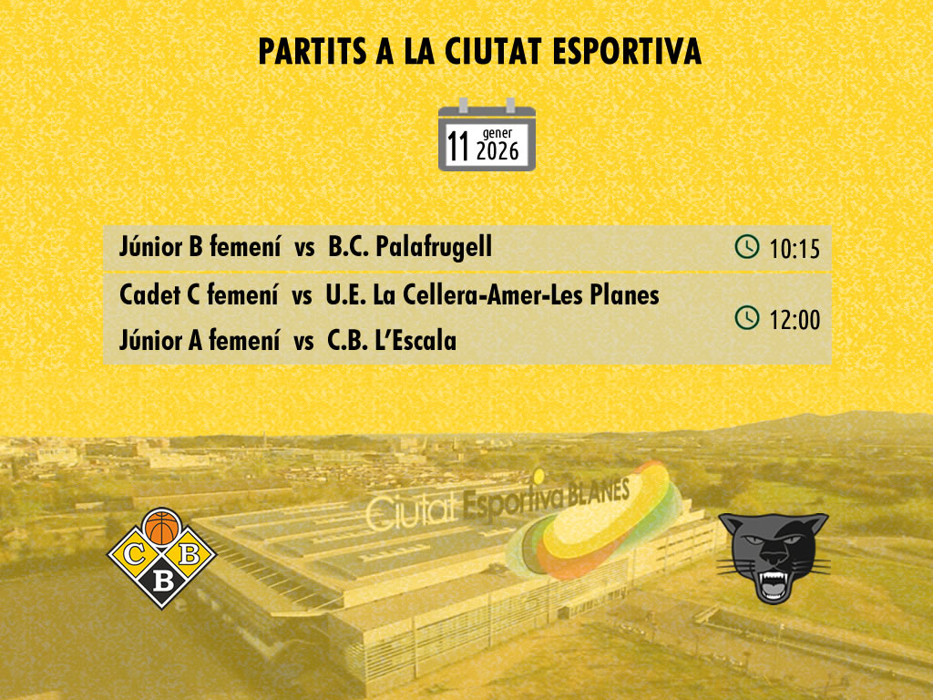 Partits a la Ciutat Esportiva