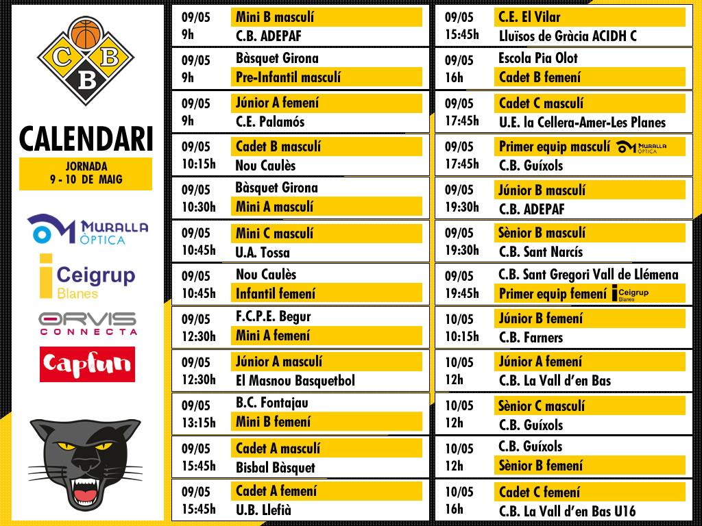 Partits de la jornada