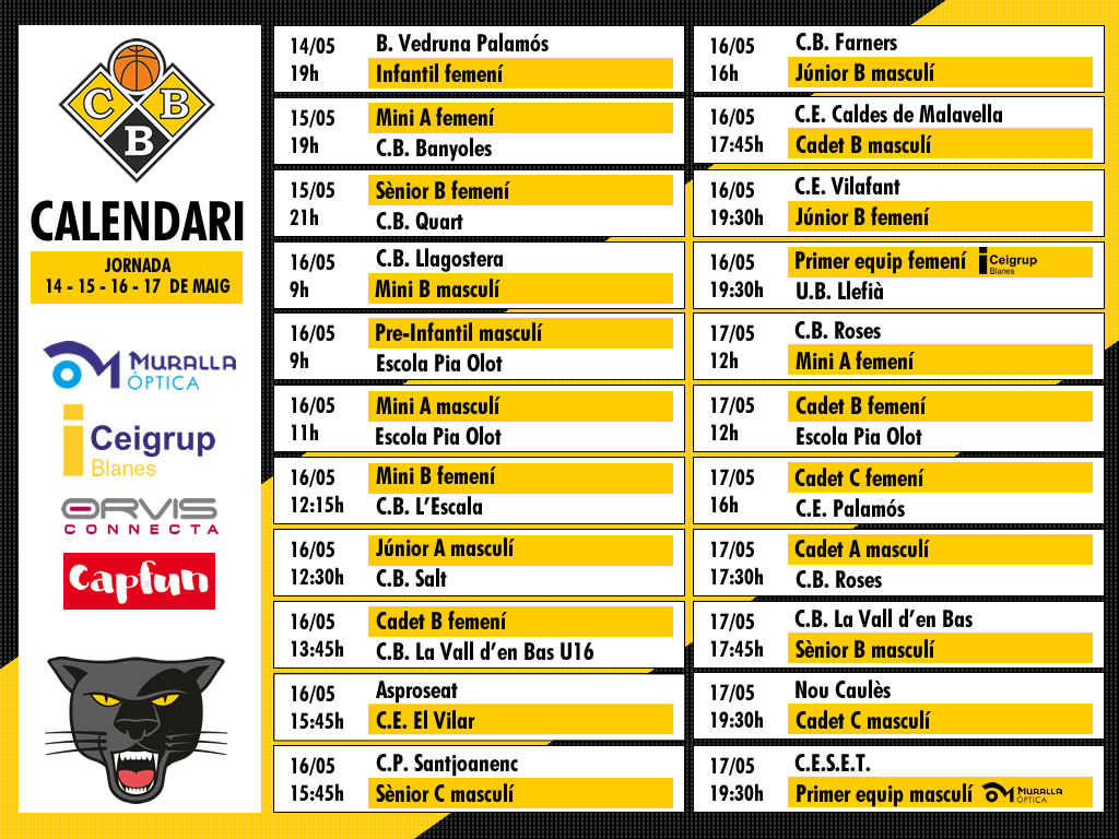 Partits de la jornada