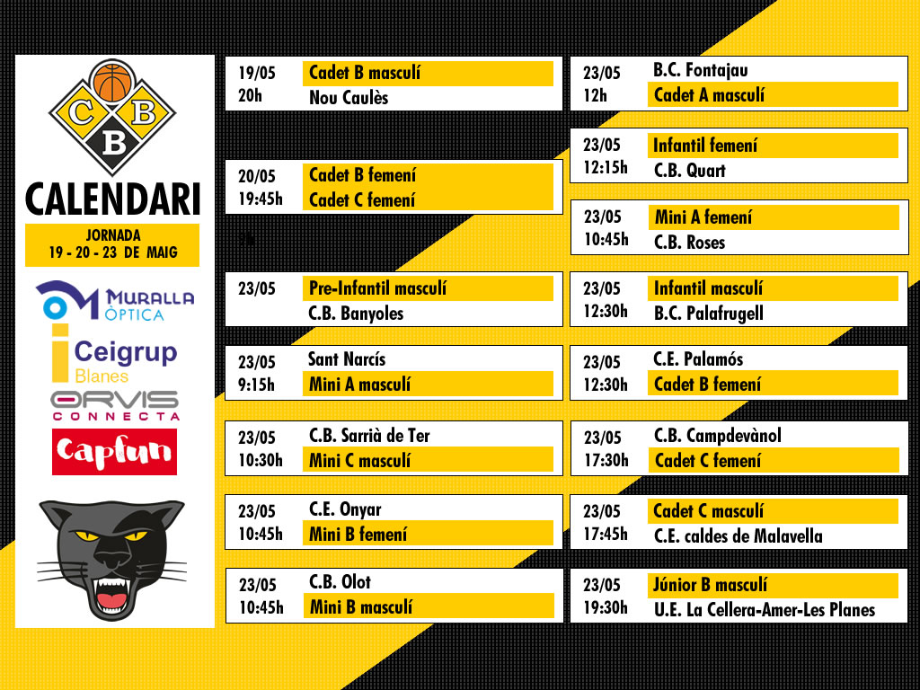 Partits de la setmana